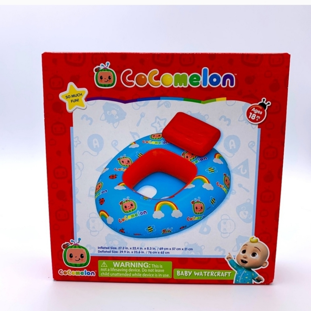 CoComelon Baby Watercraft Pool Float #New